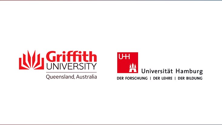 Logos der Griffith University und der Universität Hamburg