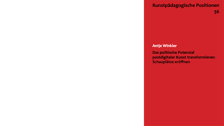 Cover des Heftes von Antje Winkler