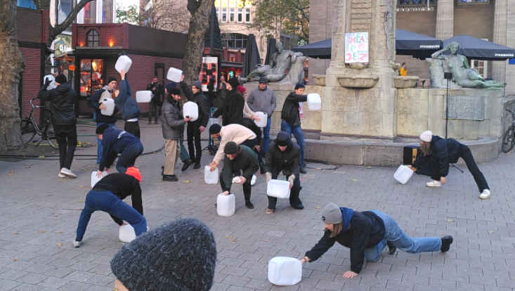 Theater Jetzt Demonstration