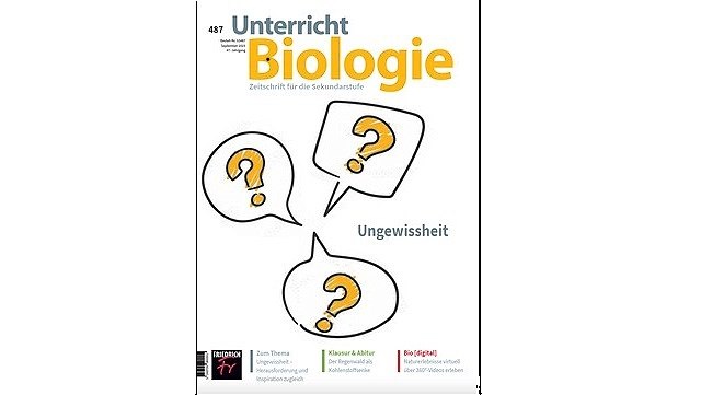 Cover Zeitschrift Unterricht Biologie