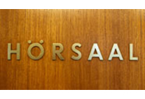 Schild Hörsaal