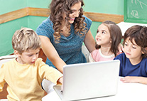 Kinder in der Grundschule