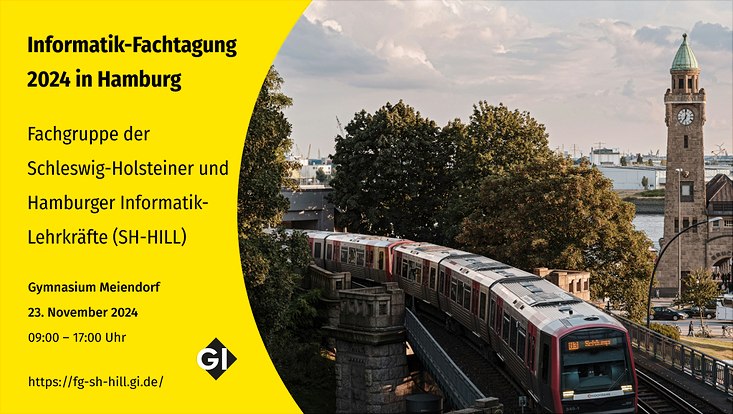 SharePic mit Informationen zur Informatik-Fachtagung 2024 am 23.11.2024 in Hamburg