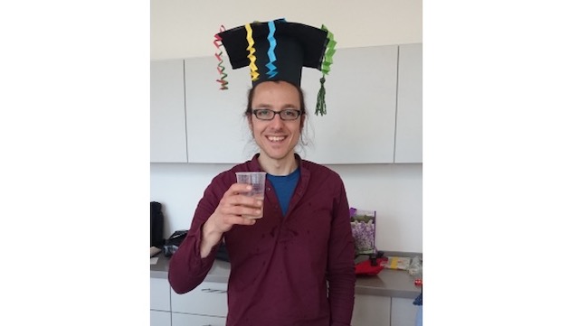 Andreas Henke mit Doktorhut