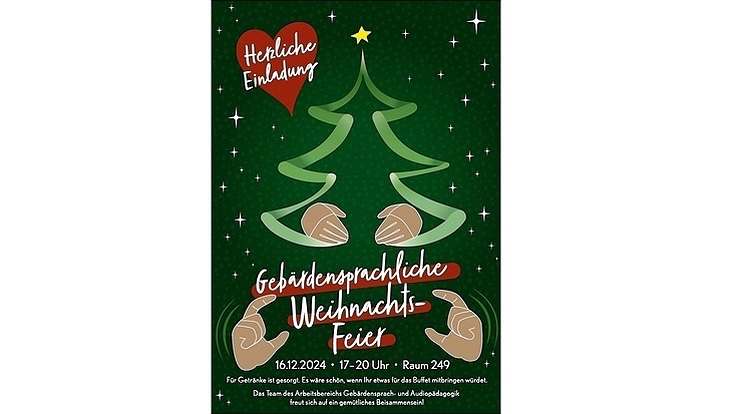 Gebärdensprachliche Weihnachtsfeier
