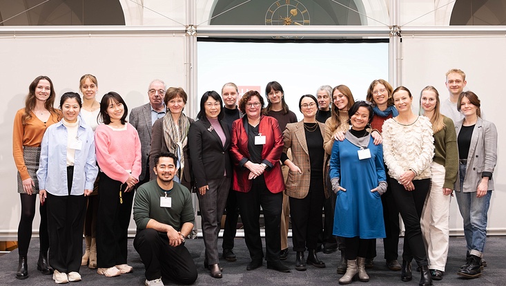 Gruppenfoto von der Next Generation Literacies Tagung
