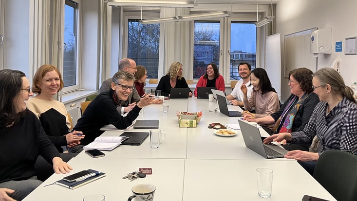 Gruppenfoto der Meetingteilnehmenden
