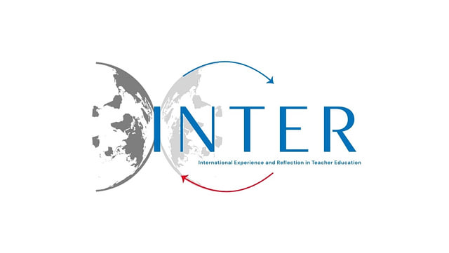 Key Visual - zwei Weltkugeln mit dem Schriftzug INTER