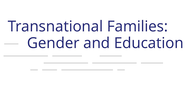 Wortmarke für Projekt "Transnational Families: Gender and Education"