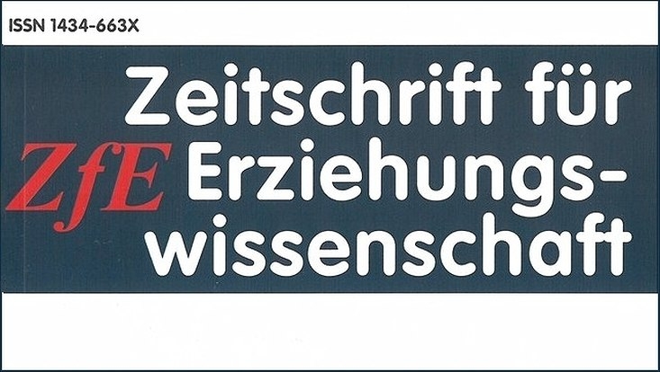 Cover der Zeitschrift für Erziehungswissenschaft