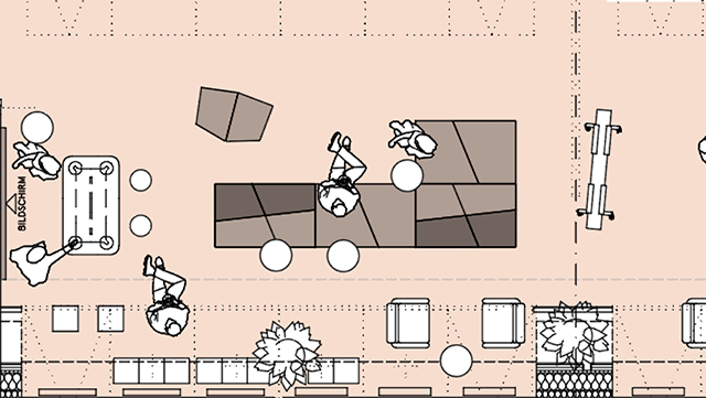 Entwurf Communication Space