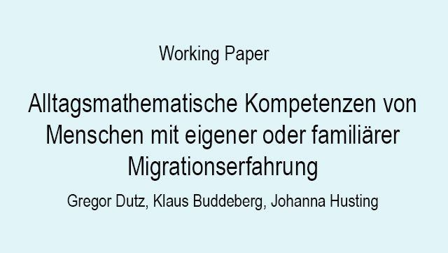 Working Paper