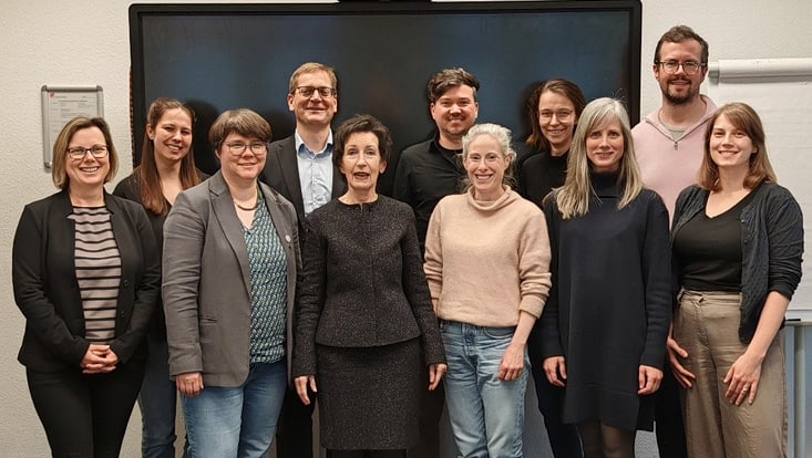 Gruppenfoto des Forschungsteams des Projekts TEDS-IME