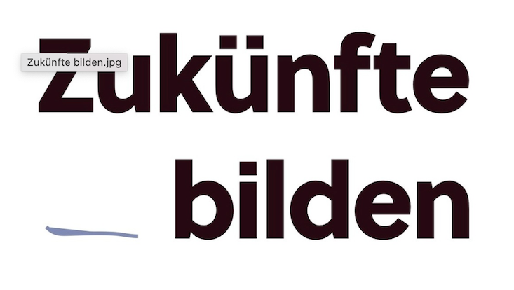 Zukünfte bilden