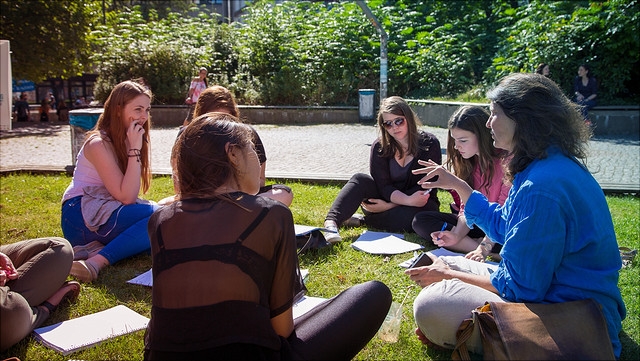 Seminar auf der Wiese