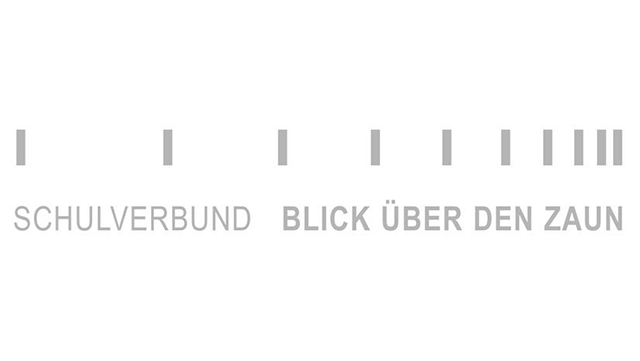 Logo des Schulverbunds Blick über den Zaun