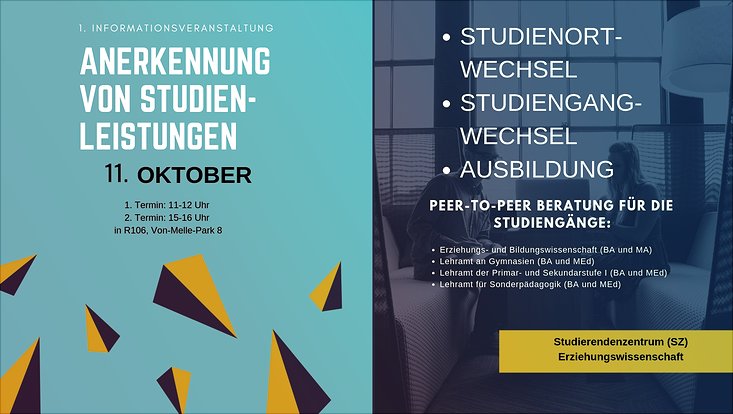 Anerkennung von Studienleistungen