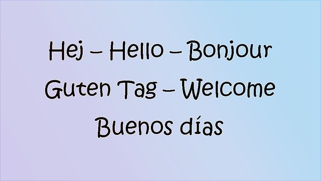 Liedtext zur Begrüßung