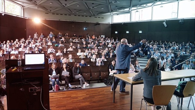 Dirk van Damme bei der Key Lecture