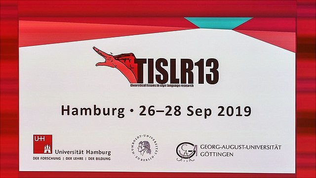 Logo und Ankündigung TISLR13 2019