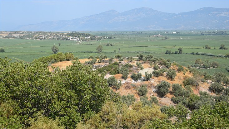 Der Gipfel des Zeytintepe