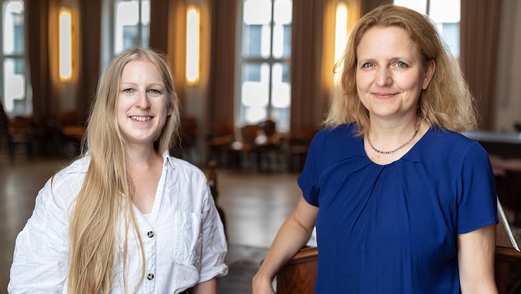 Dr. Juliane Pöche und Prof. Dr. Ivana Rentsch
