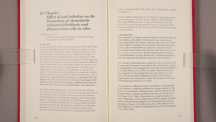 Colchicine - 100 Years of Research