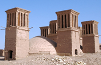 windchimneys, Jazd, in the region of Khurasan