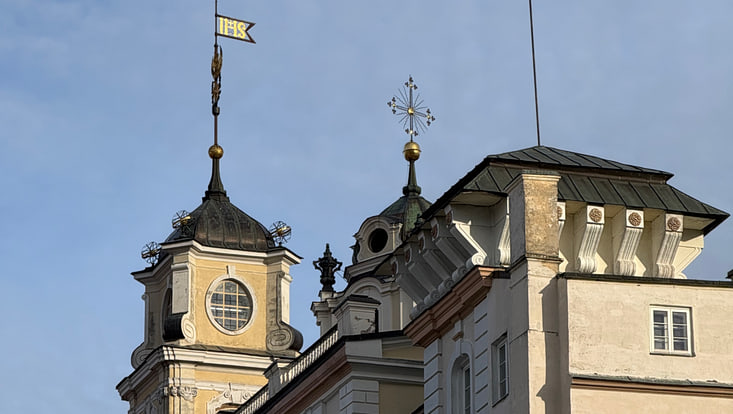 Teile des Universitätsgebäudes in Vilnius