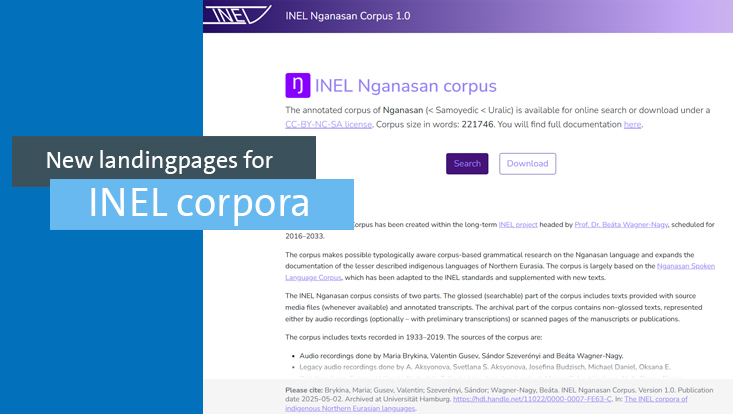 Screenshot aof the new landingpage