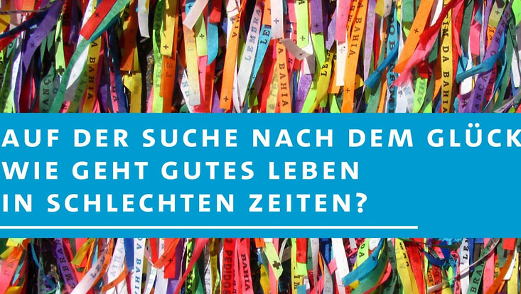 Die Orientierungsvorlesung des Fachbereichs Evangelische Theologie behandelt im Wintersemester 2026-27 das Thema "Auf der Suche nach dem Glück: Wie geht gutes Leben in schlechten Zeiten?".