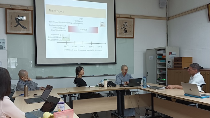 6 Presentation by Ven. Jian-Nor.