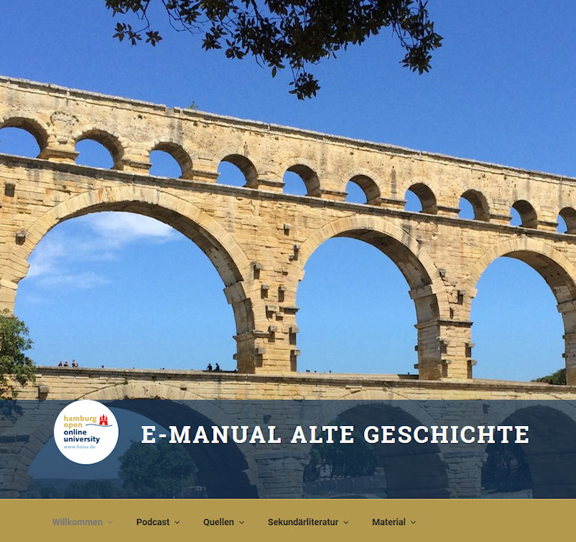 Webseite Alte Geschichte