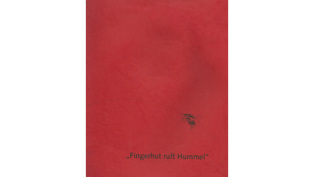 Image of book cover "Fingerhut ruft Hummel"