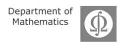 Logo Department of Mathematics UHH