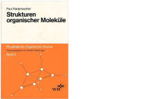 Strukturen organischer Molek&uuml;le