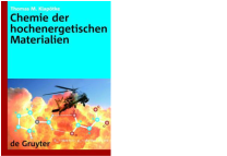 Chemie der hochenergetischen Materialien