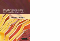 Structure and bonding in crystalline materials