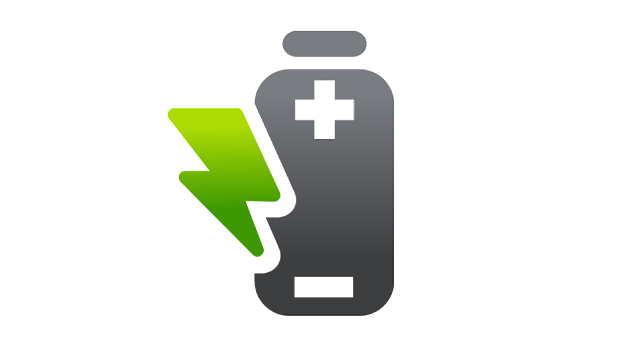 Grafik einer Batterie