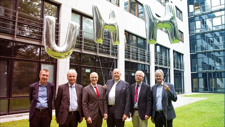 Gruppenbild auf der ExStra Entscheidung