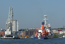 Auslaufen FS METEOR Hamburg