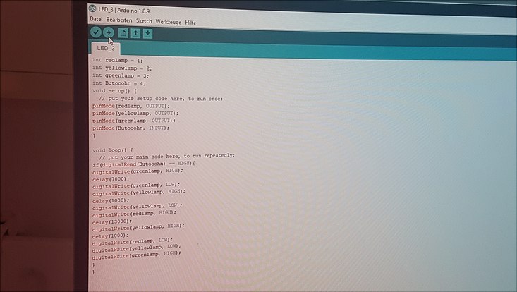 Bildschirm Programmierung
