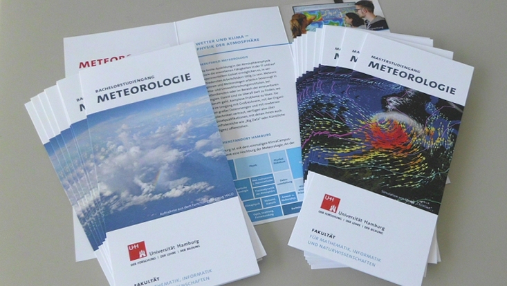 Studiengangsflyer Meteorologie