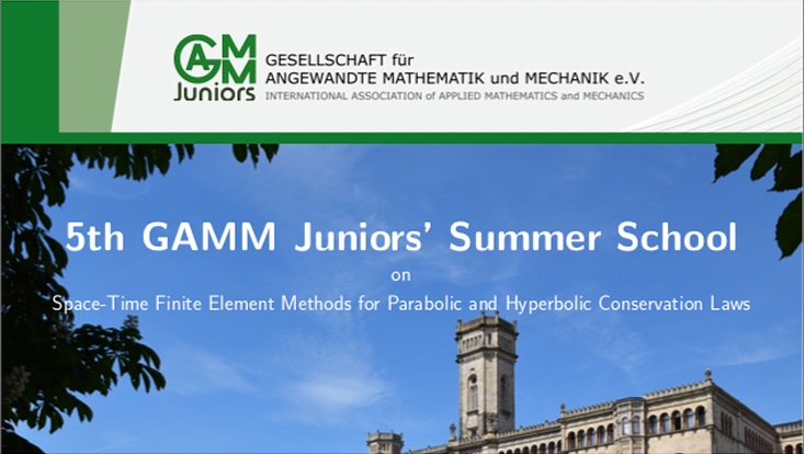 GAMM Junior Summer School announcement