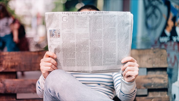 Zeitungsleser