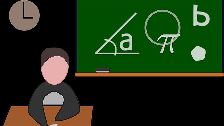 Tutor im Seminarraum