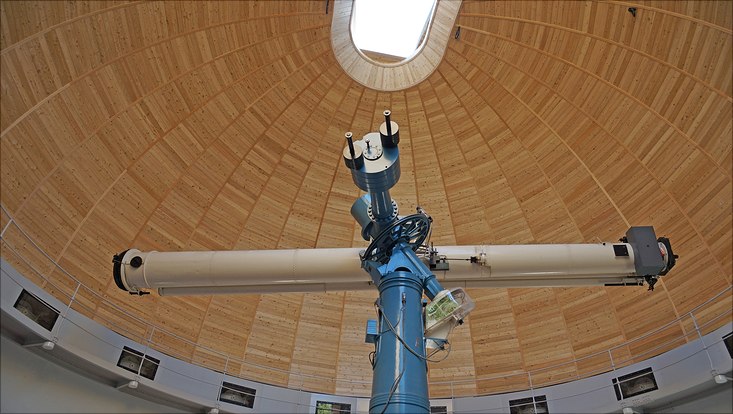 Großer Refraktor wiedereröffnet Großer Refraktor wiedereröffnet