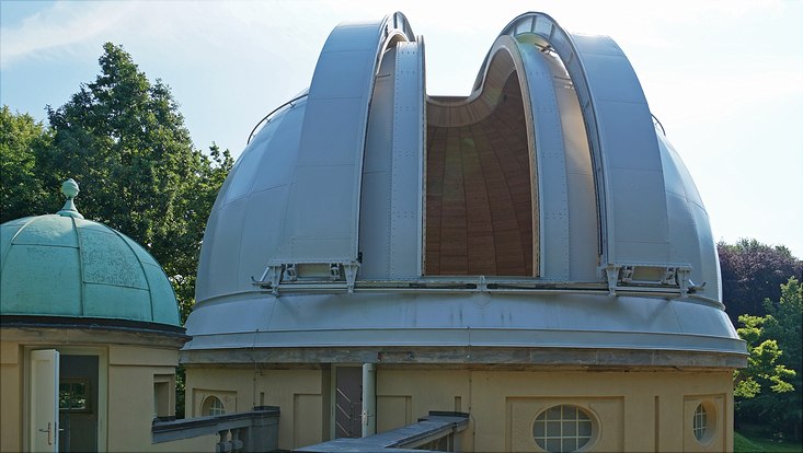Großer Refraktor wiedereröffnet Großer Refraktor wiedereröffnet