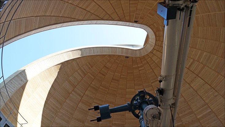 Großer Refraktor wiedereröffnet Großer Refraktor wiedereröffnet