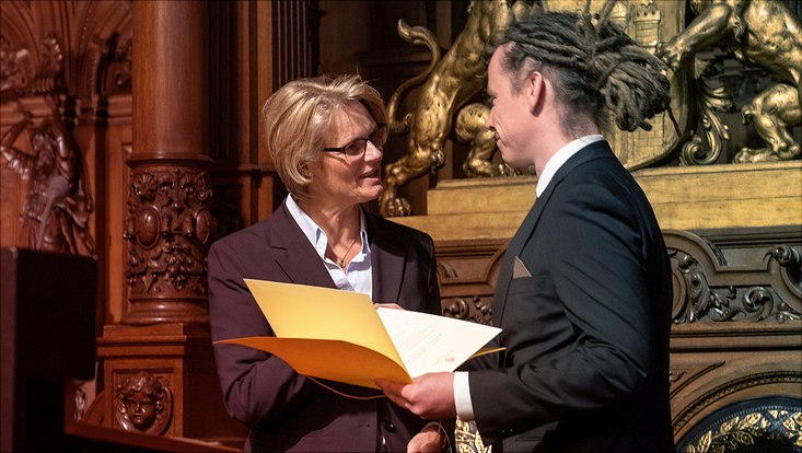 Überseetag 2019 Stipendiumvergabe